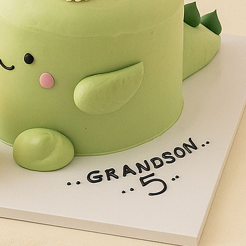 Birthday Joy Dinosaur Fudge Cake 2 KG