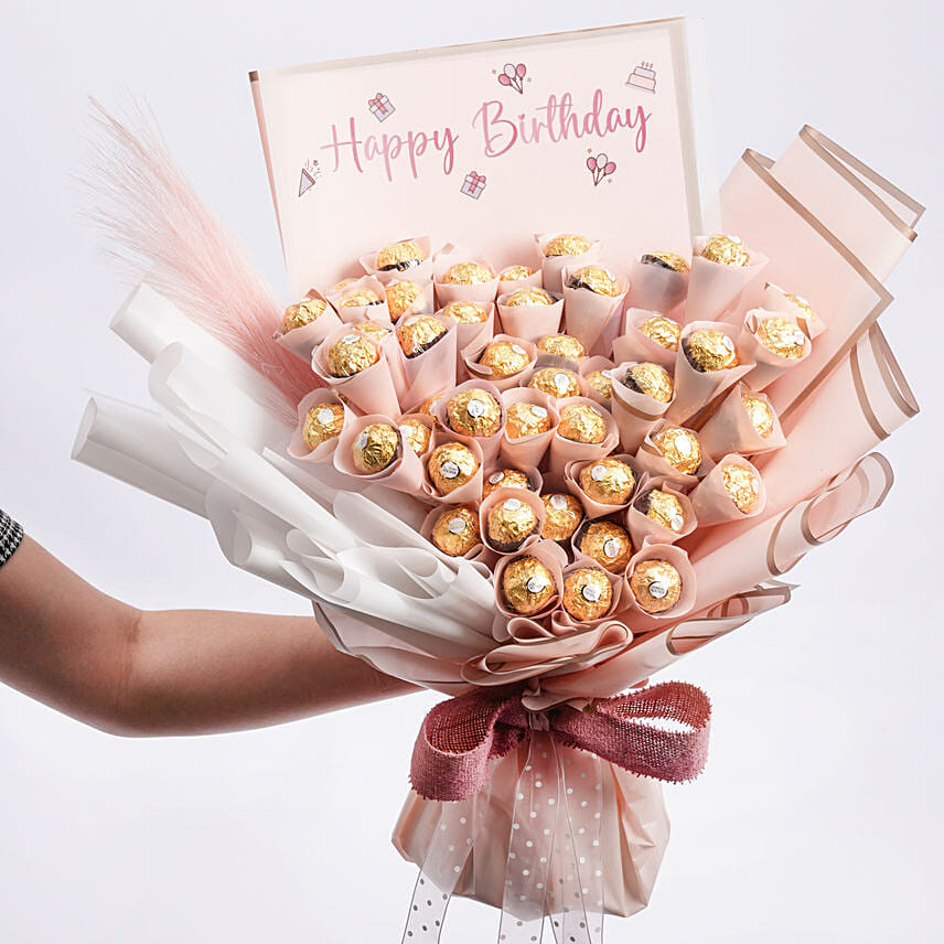 Birthday Rocher Bouquet