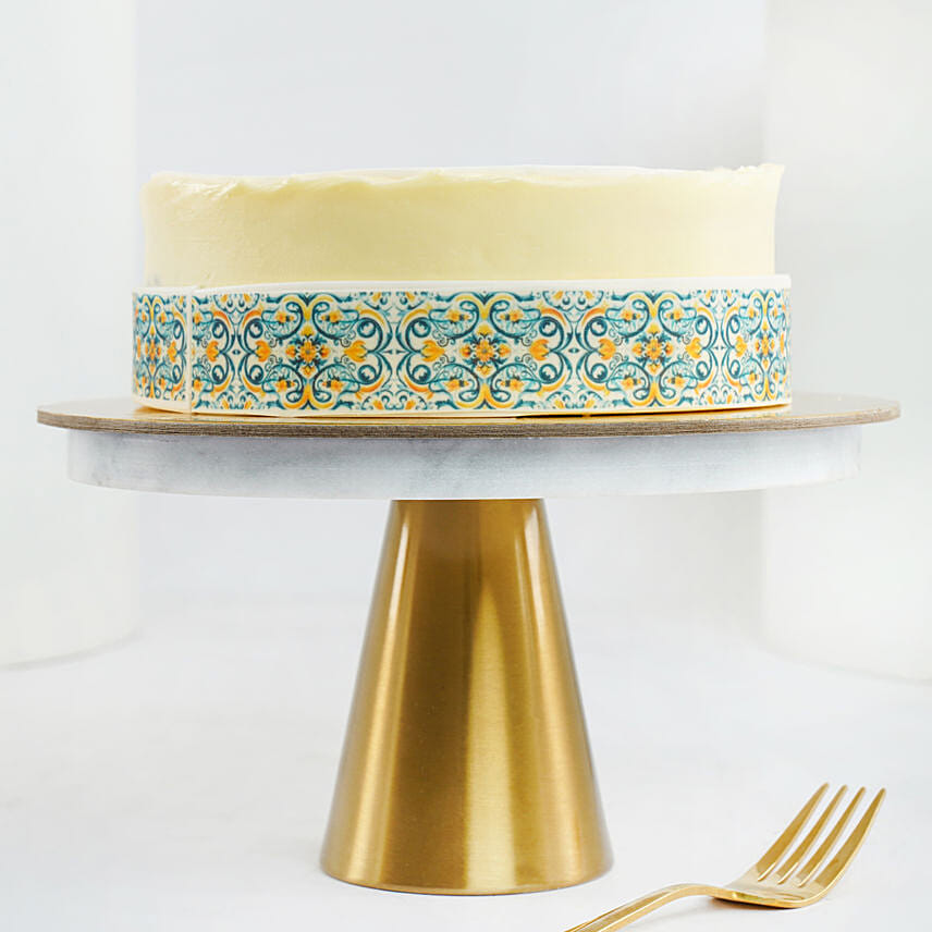 Birthday Wishes Engraved Cake Half Kg