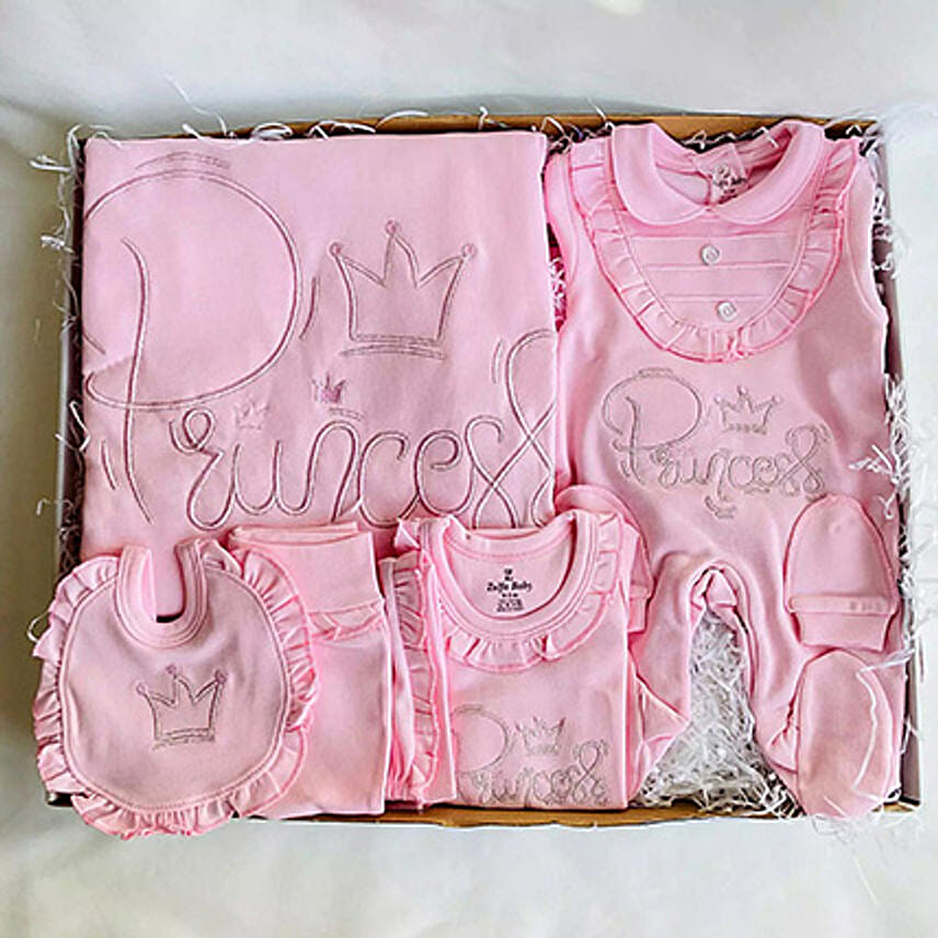 Blanket Trousers Baby Hamper With Greeting Card