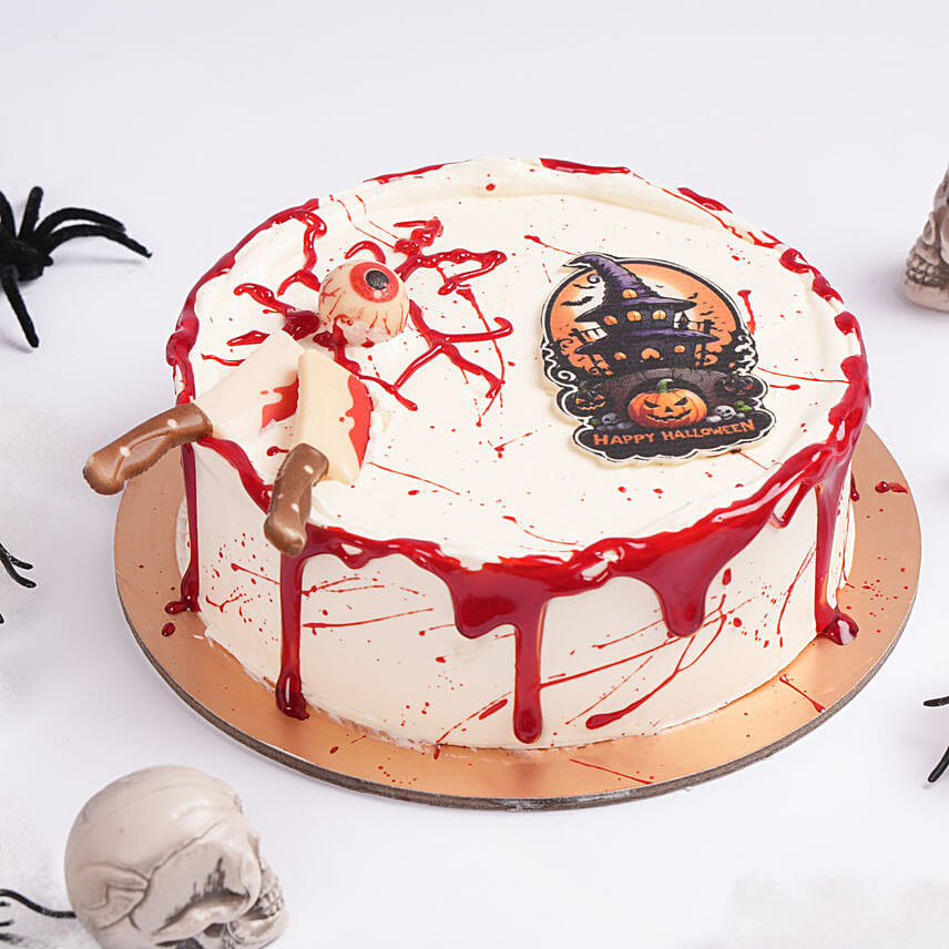 Bloody Horror Cake Red Velvet 4 Portion