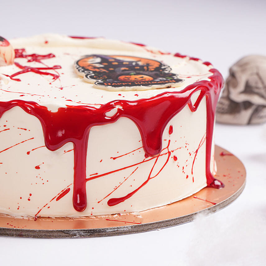 Bloody Horror Cake Red Velvet 4 Portion