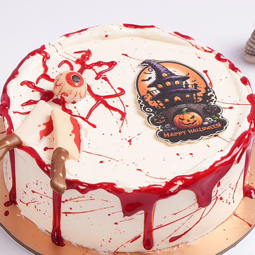 Bloody Horror Cake Red Velvet 8 Portion