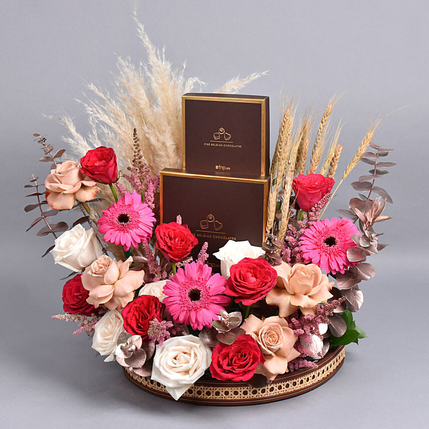 Blossom Stories with Belgian Chocolates