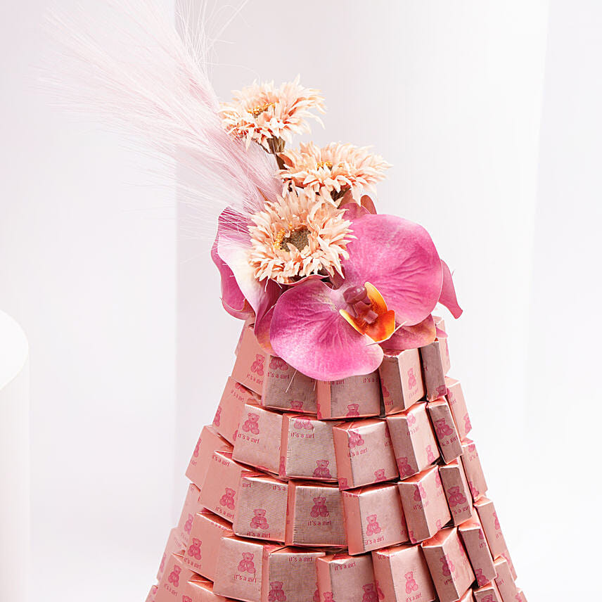 Blush Blossom Baby Girl Arrangement