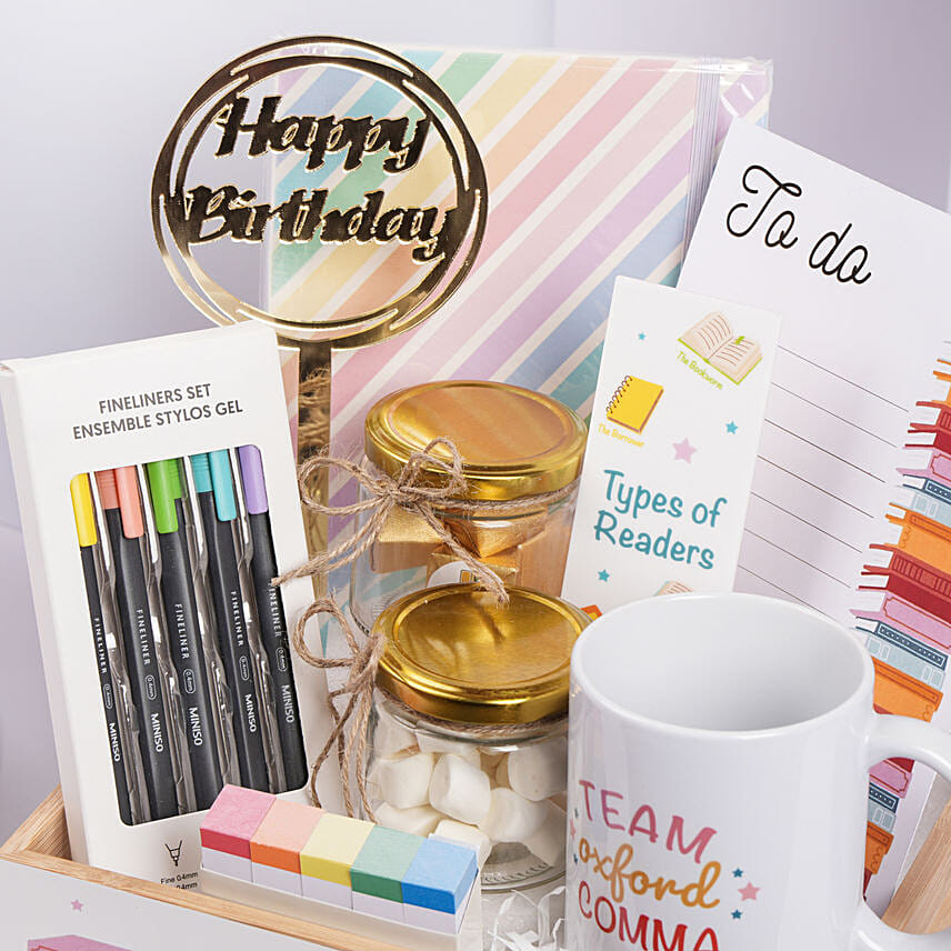 Bookworms Birthday Hamper
