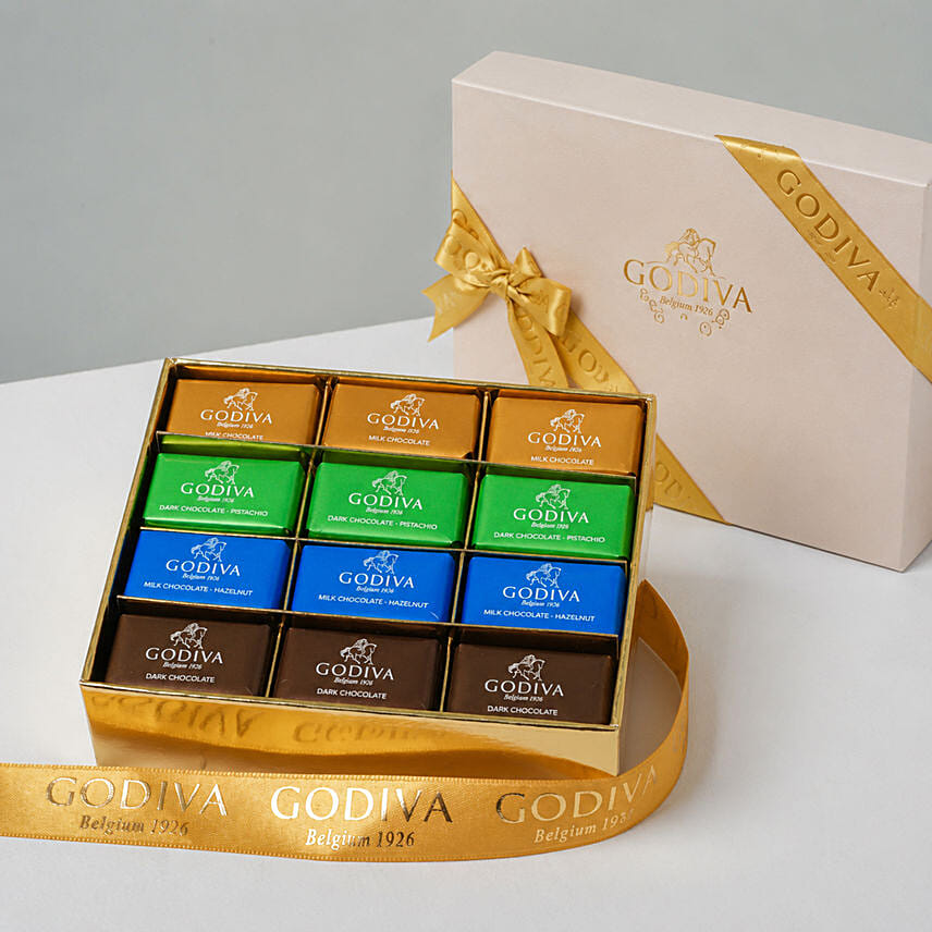 Box Of Delectable Godiva Chocolates 24 Pcs