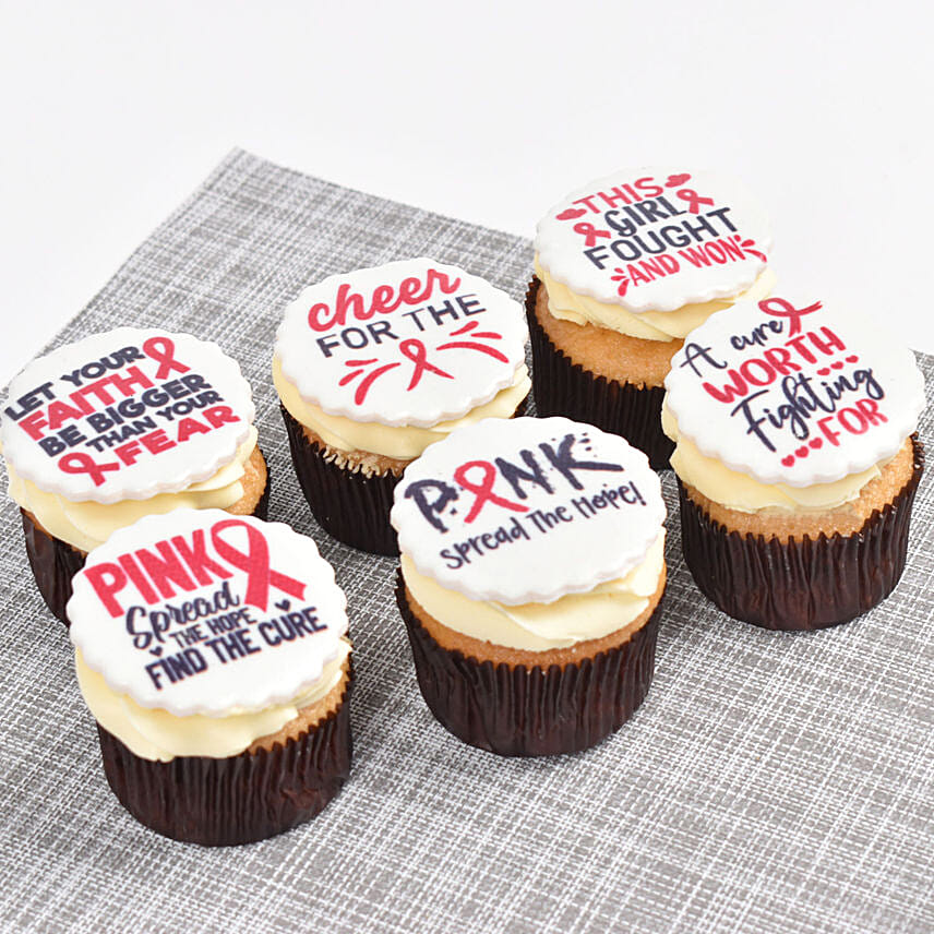 Breast Cancer Awareness Cupcakes