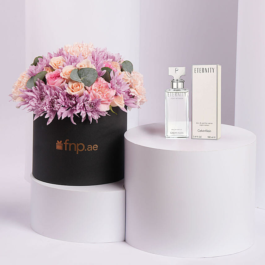 Calvin Klein Eternity EDP for Women with Flowers