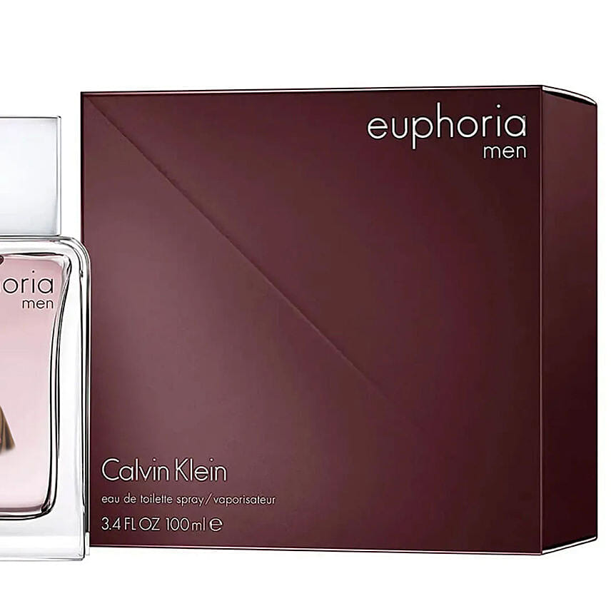Calvin Klein Mens Euphoria Eau de Toilette Spray 100ML