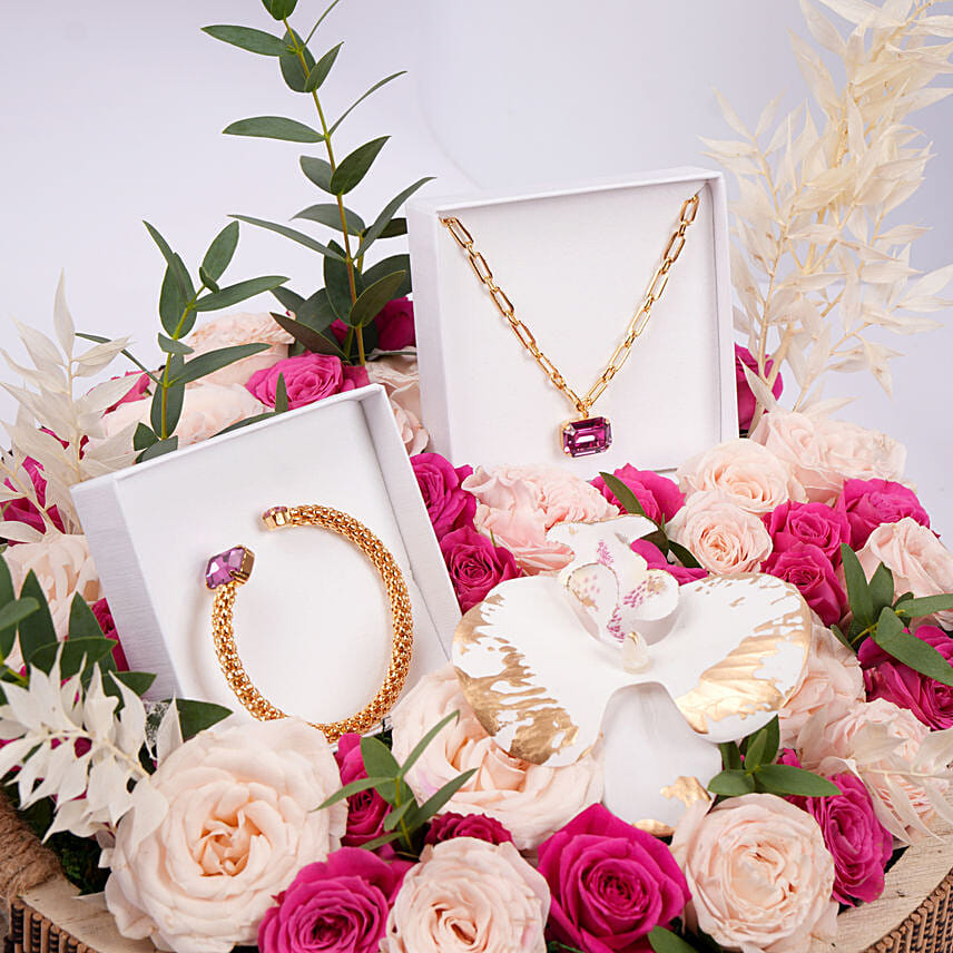 Caroline Svedbom Dark Rose Jewlery Tray For Her