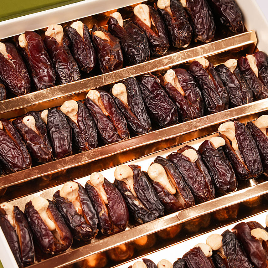 Cashew Stuffed Dates Box Big