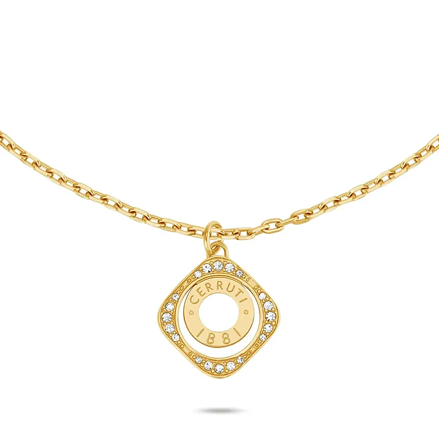 Cerruri 1881 Gold Plated Jewel and Flower Tray for Her