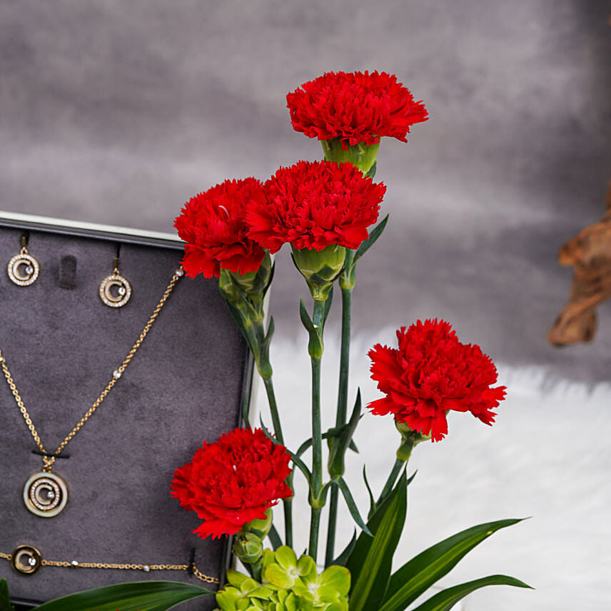Cerruti 1881 Accessories and Flowers Gift Set for Her