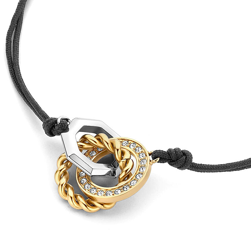 Cerruti 1881 Braided Circles Bracelet For Her