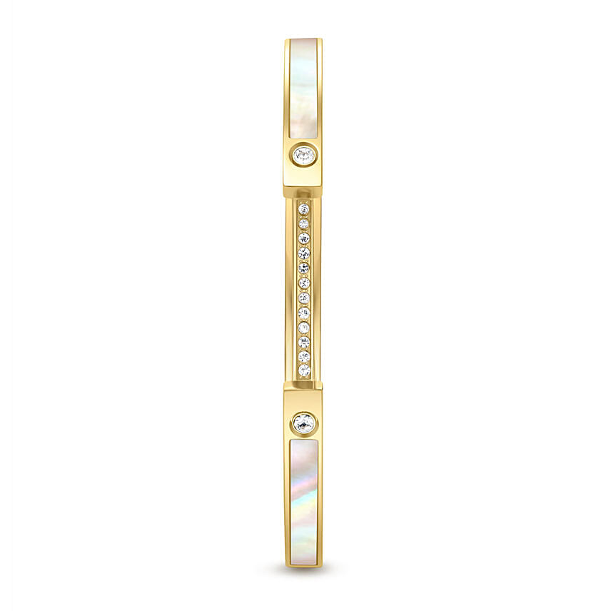 Cerruti 1881 Bridge Gold Plated Bangle for Women