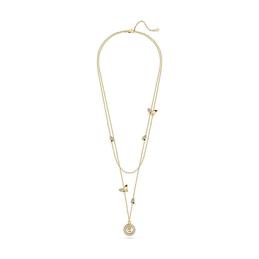 Cerruti 1881 Butterfly with Crystals Gold plated Necklace for Her