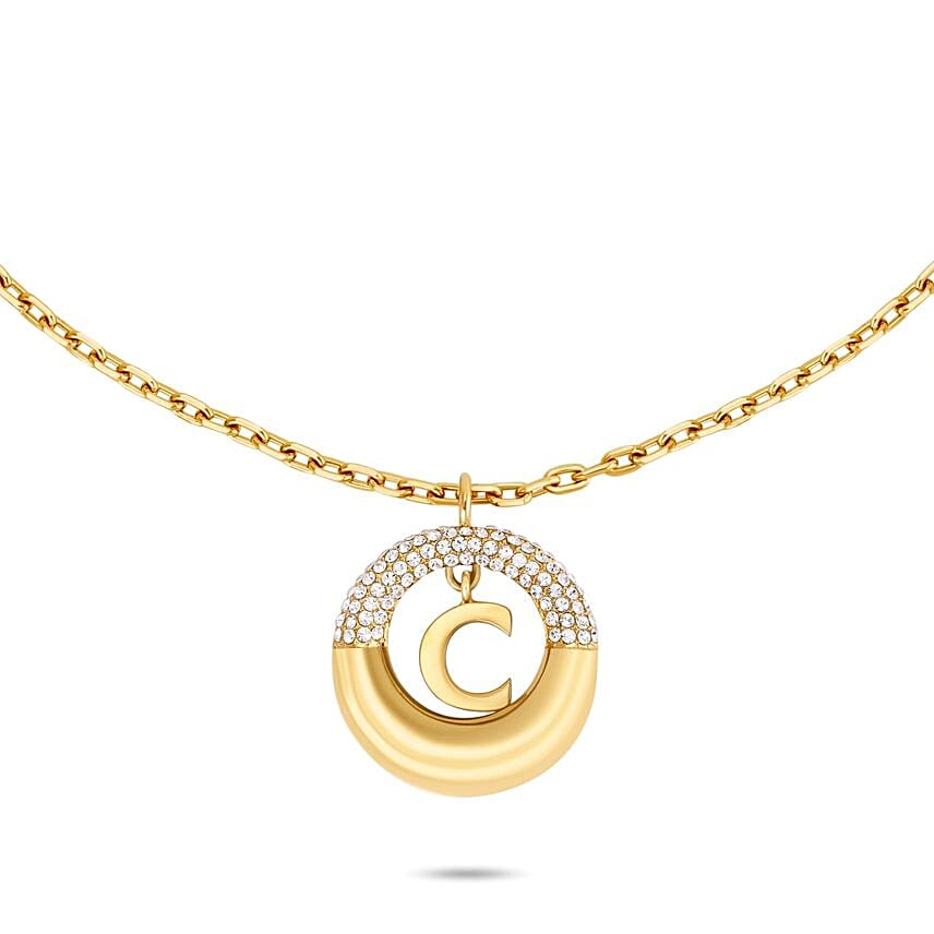Cerruti 1881 Statment Gold Plated Jewel Set Basket for Her
