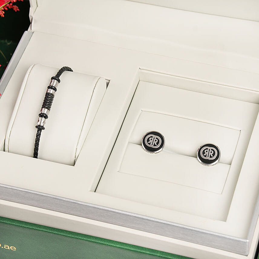 Cerruti Accessory Combo for him with Flowers