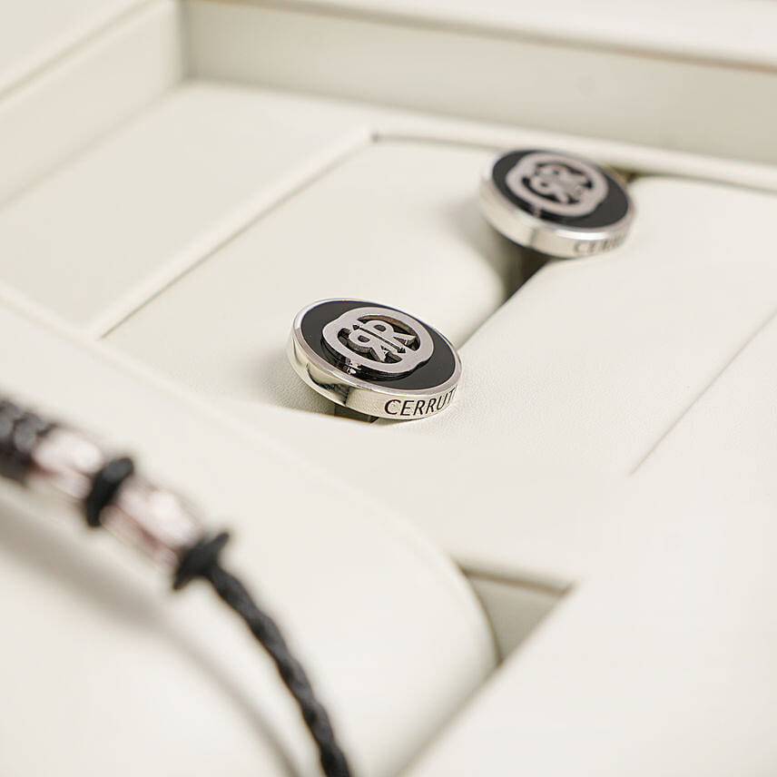 Cerruti Accessory Combo for him with Flowers