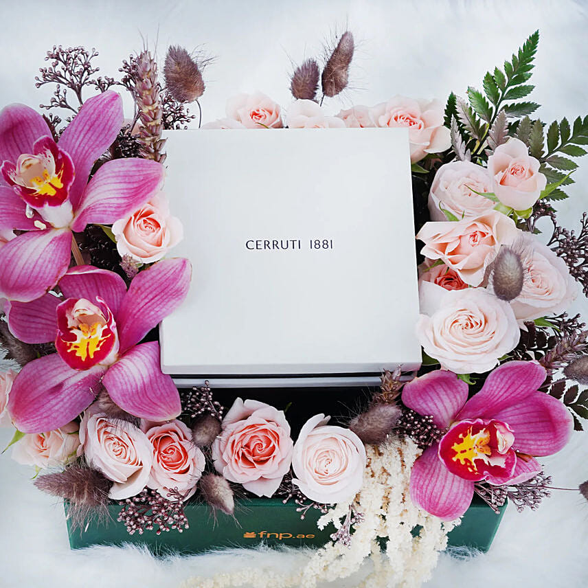 Cerruti Bracelet with Flowers For Her
