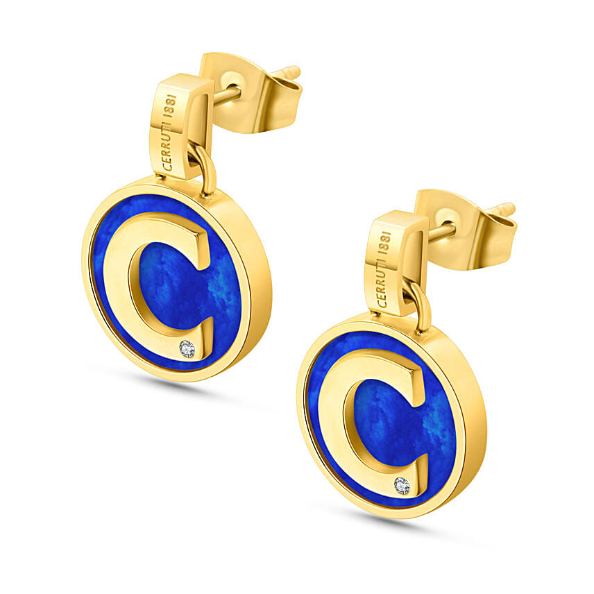 Cerruti Necklace and Earring Set with Flowers