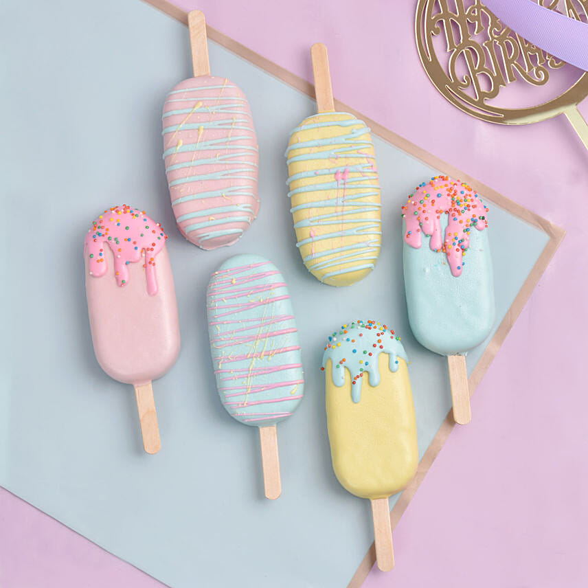 Cheerful Cake Pops