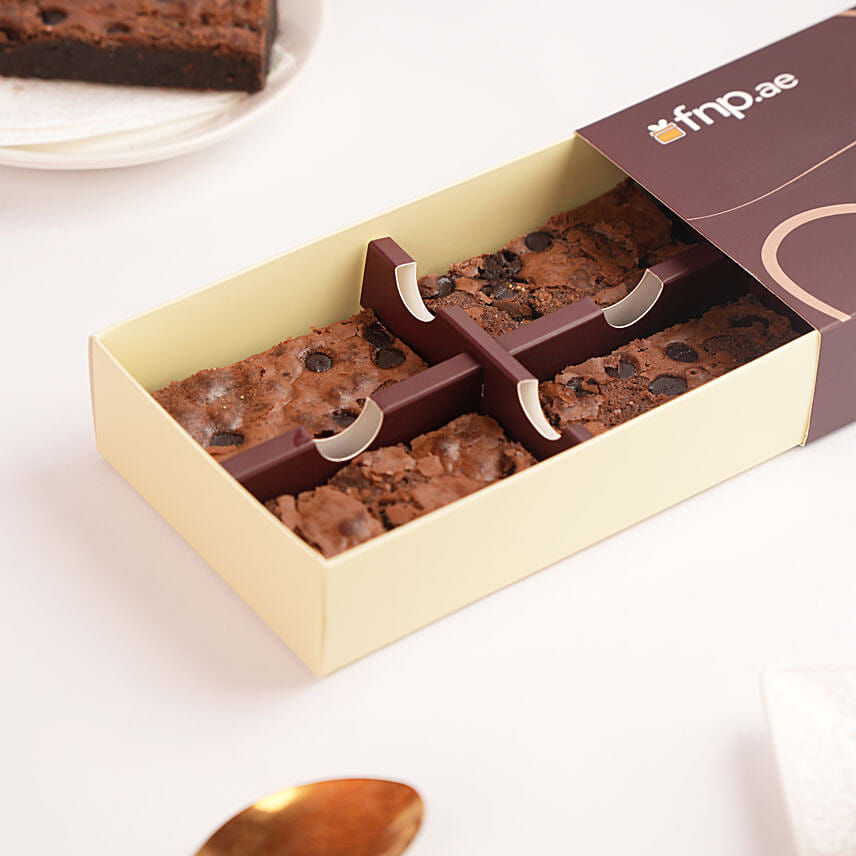 Chocolate Brownie Box of 6