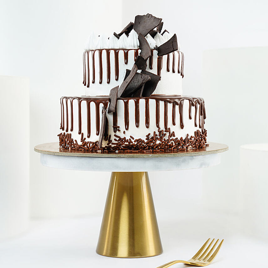 Chocolate Cascade Delight Cake