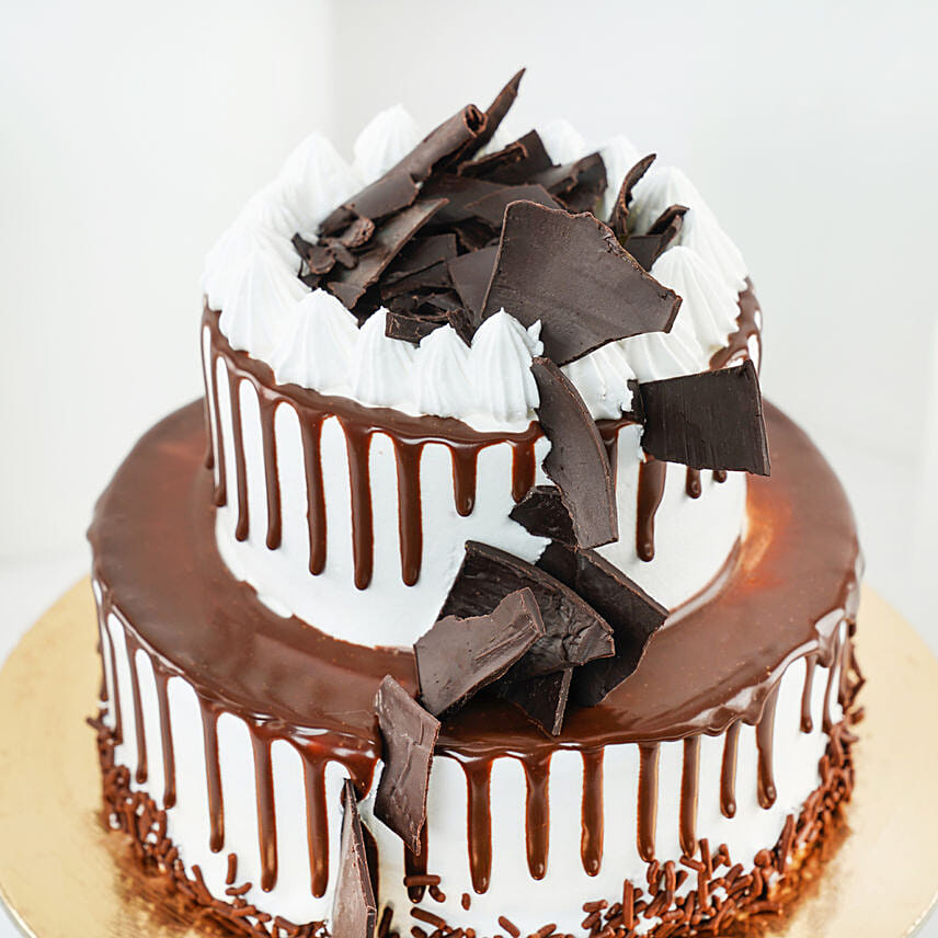 Chocolate Cascade Delight Cake
