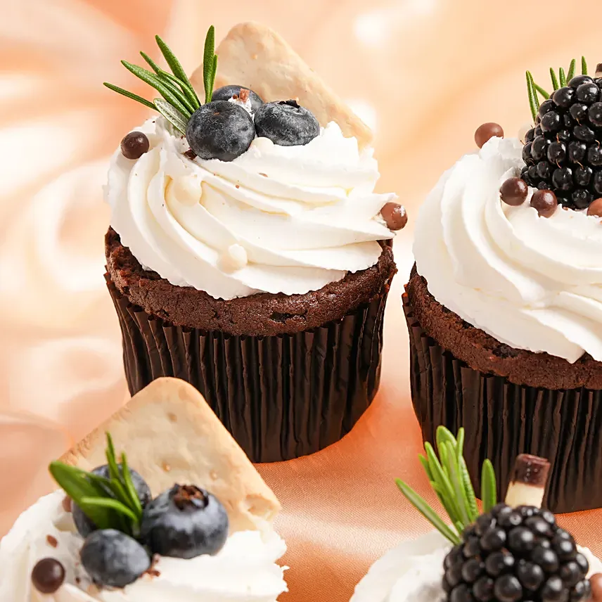 Chocolate Cupcakes 6 Pcs