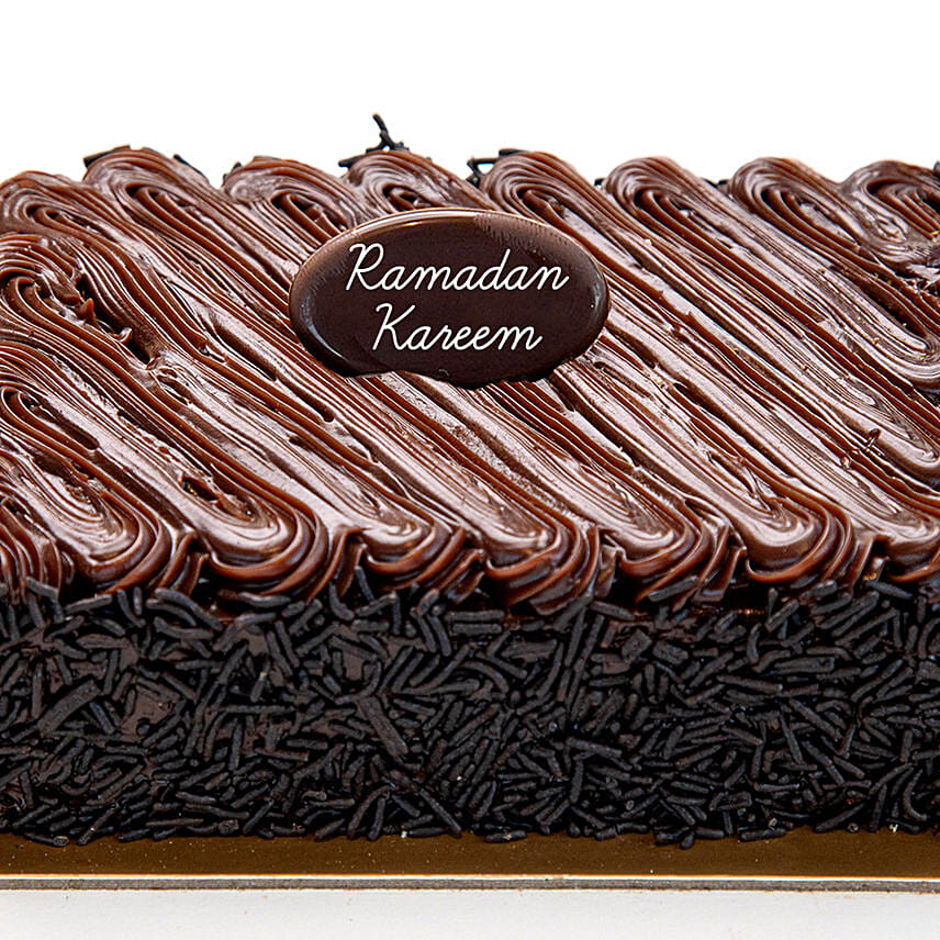 Chocolate Fudge Cake For Ramadan