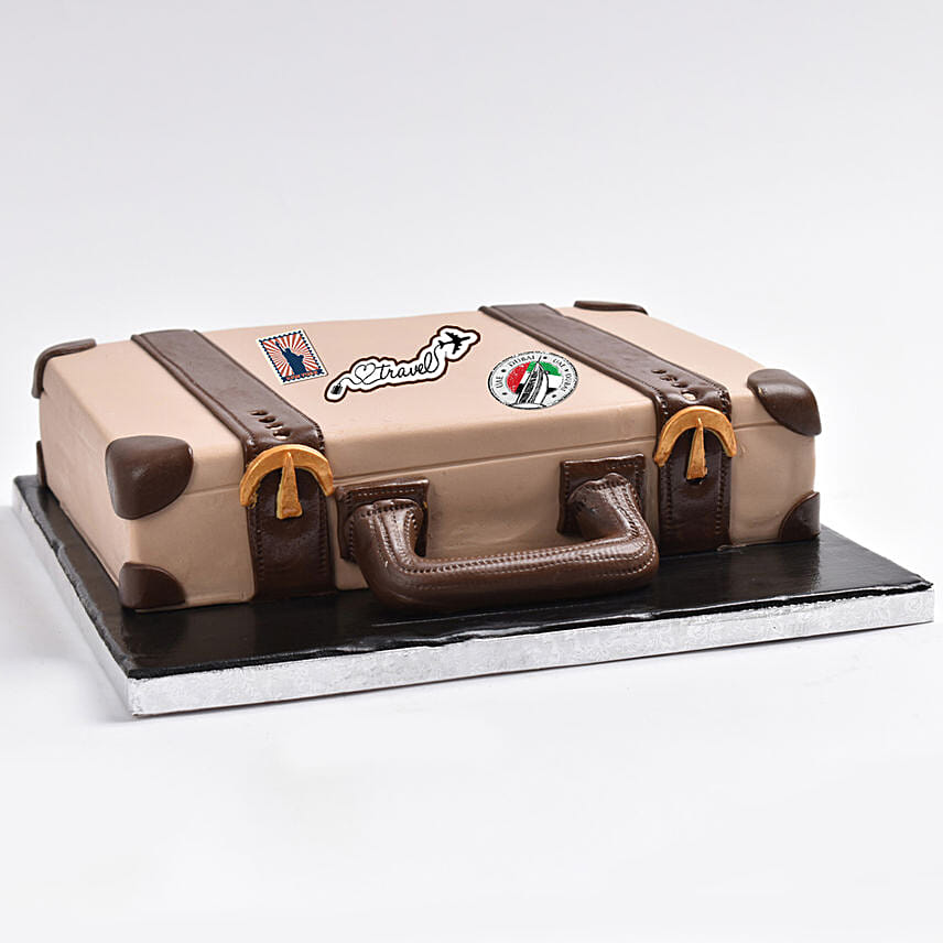 Chocolate Suitcase Cake