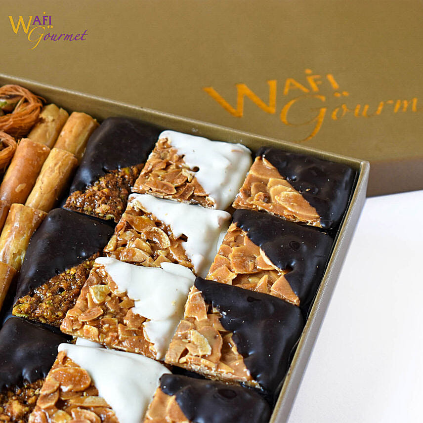 Chocolates and Baklawa Box By Wafi