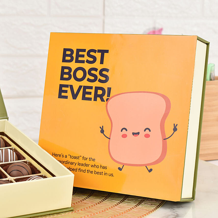 Chocolates Box For The Best Boss