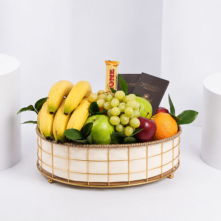 Chocolates & Fruit Basket