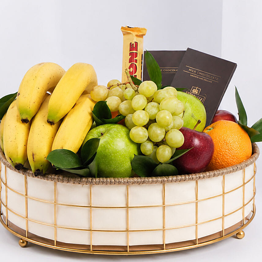Chocolates & Fruit Basket