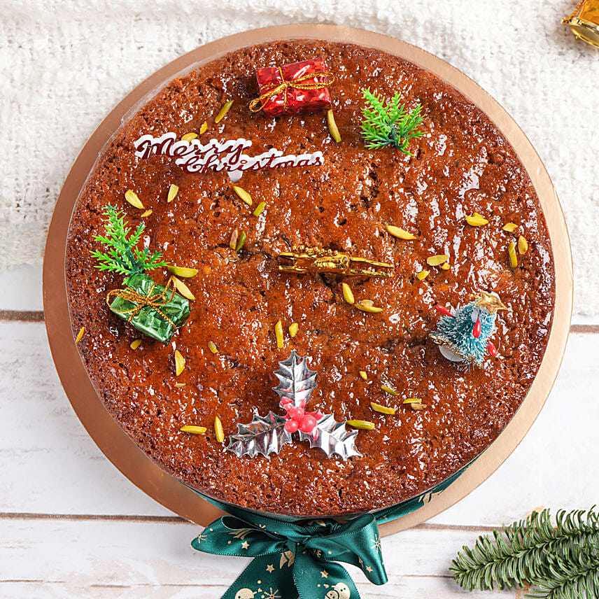 Christmas Cherry Plum Cake 8 Portion