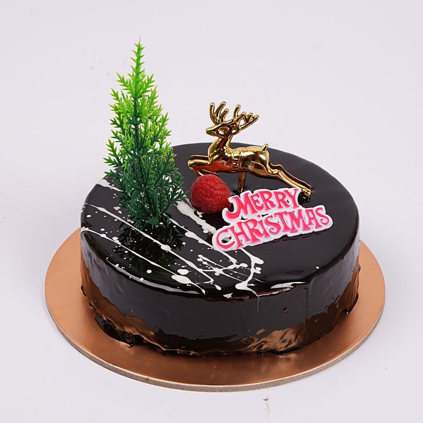 Christmas Chocolate Truffle Cake 500gm