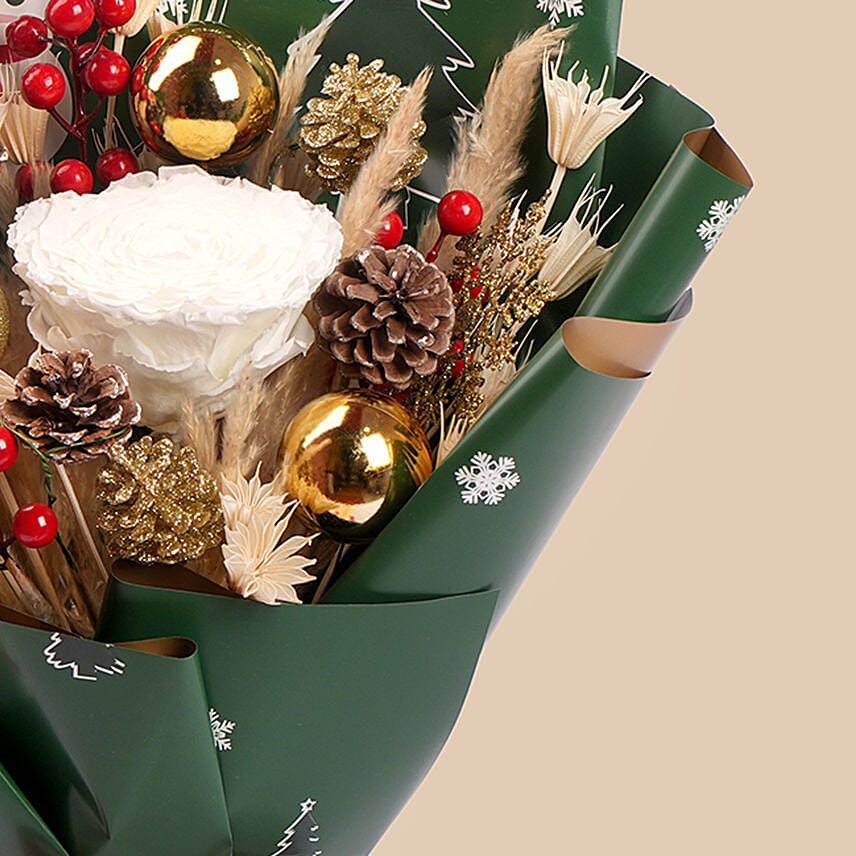 Christmas Evergreen Cheer Bouquet