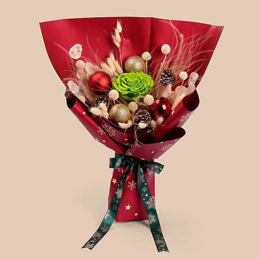 Christmas Red Radiance Festive Bouquet