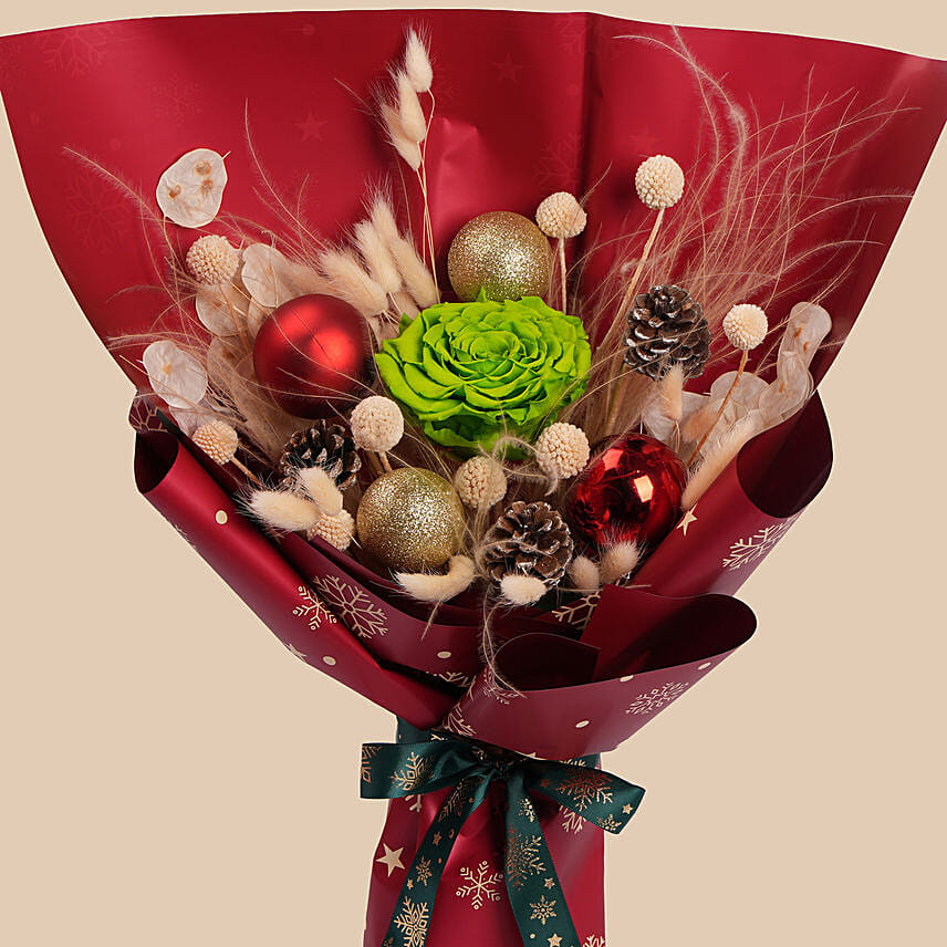 Christmas Red Radiance Festive Bouquet