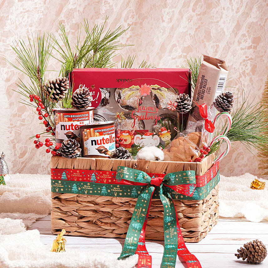 Christmas Spirit Gift Basket