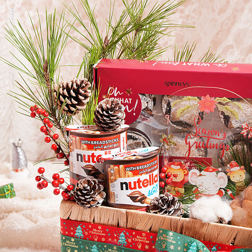 Christmas Spirit Gift Basket