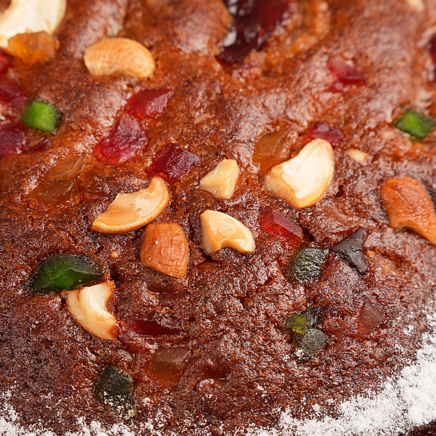 Christmas Tree Rich Plum Cake