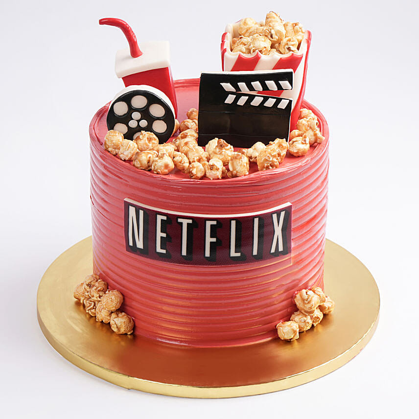 Cinematic Indulgence Red Velvet Cake