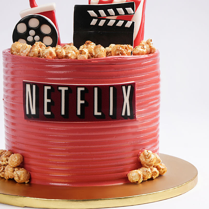 Cinematic Indulgence Red Velvet Cake