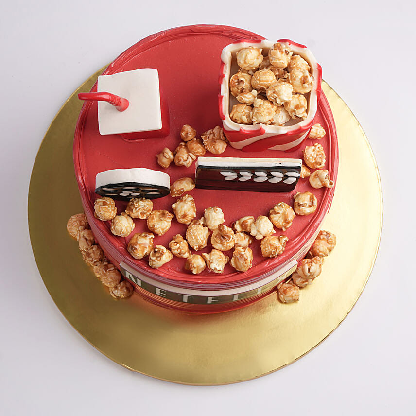 Cinematic Indulgence Vanilla Cake