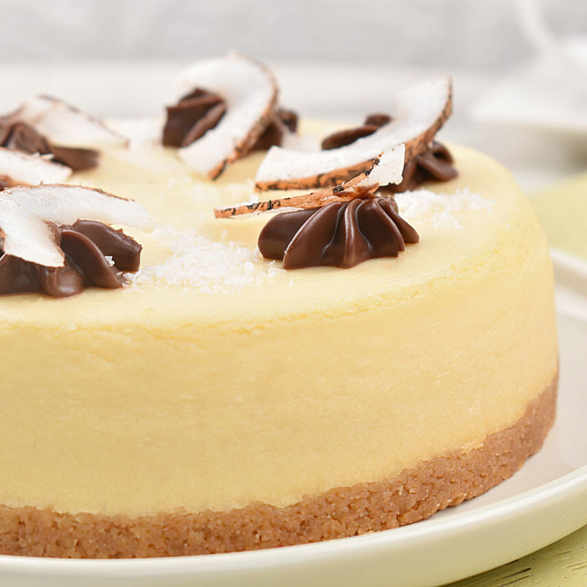 Coconut Baked Cheese Cake