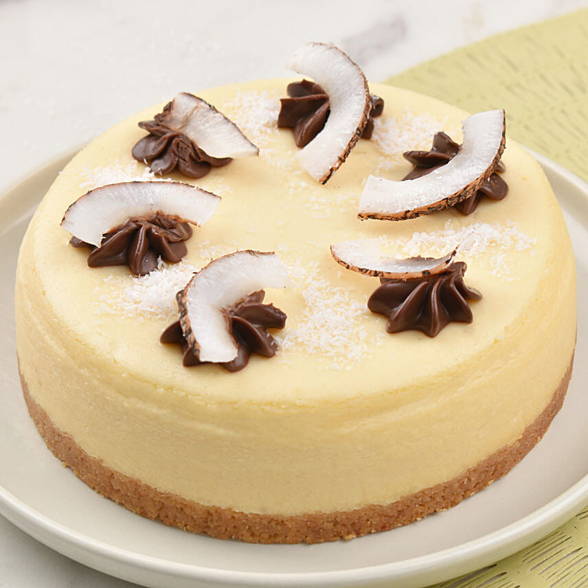 Coconut Baked Cheese Cake